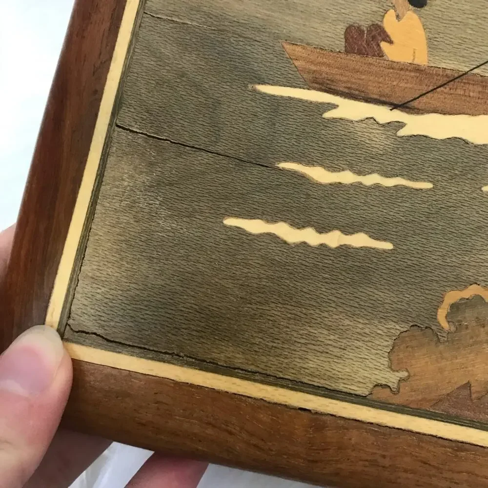 Vintage Made in Guatemala Wooden Art Piece